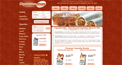 Desktop Screenshot of cigarettesmax.com
